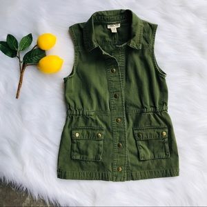 🍋Cherokee Girls Military Vest- 7/8